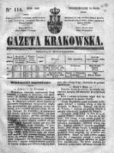 Gazeta Krakowska 1840, II, Nr 114