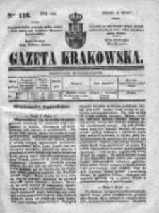 Gazeta Krakowska 1840, II, Nr 116
