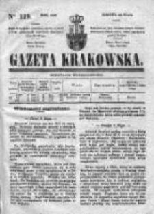 Gazeta Krakowska 1840, II, Nr 119