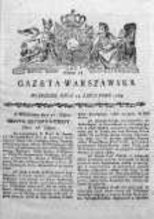 Gazeta Warszawska 1789, Nr 58
