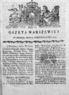 Gazeta Warszawska 1789, Nr 72