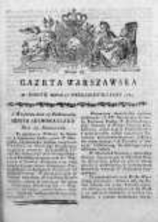 Gazeta Warszawska 1789, Nr 83