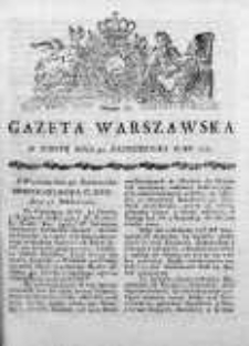 Gazeta Warszawska 1789, Nr 87