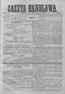 Gazeta Handlowa. Pismo poświęcone handlowi, przemysłowi fabrycznemu i rolniczemu, 1869, Nr 62