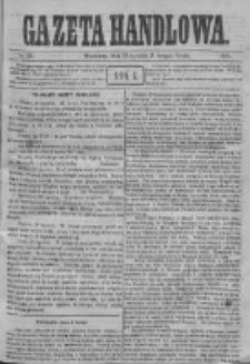 Gazeta Handlowa. Pismo poświęcone handlowi, przemysłowi fabrycznemu i rolniczemu, 1871, Nr 25
