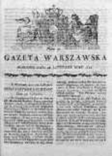 Gazeta Warszawska 1789, Nr 92