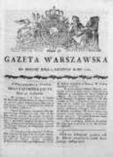 Gazeta Warszawska 1789, Nr 96