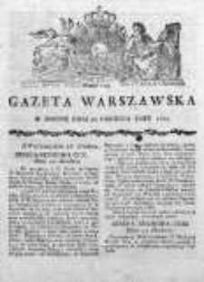Gazeta Warszawska 1789, Nr 103