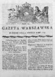 Gazeta Warszawska 1789, Nr 104