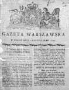 Gazeta Warszawska 1790, Nr 1