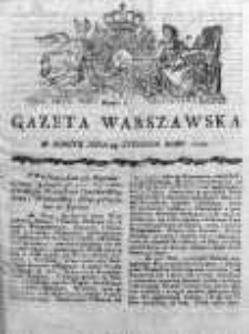 Gazeta Warszawska 1790, Nr 7