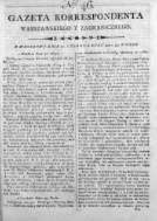 Gazeta Korrespondenta Warszawskiego y Zagranicznego 1800, Nr 46