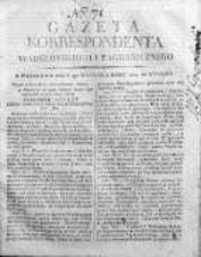 Korespondent Warszawski Donoszący Wiadomości Krajowe i Zagraniczne 1809, Nr 71