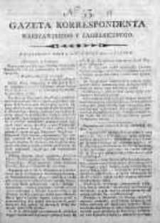 Gazeta Korrespondenta Warszawskiego y Zagranicznego 1800, Nr 53