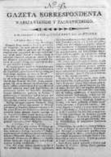 Gazeta Korrespondenta Warszawskiego y Zagranicznego 1800, Nr 56