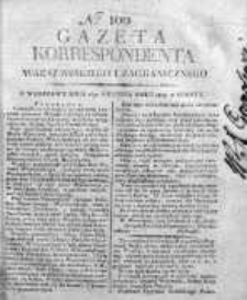 Korespondent Warszawski Donoszący Wiadomości Krajowe i Zagraniczne 1809, Nr 100