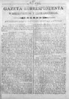 Gazeta Korrespondenta Warszawskiego y Zagranicznego 1800, Nr 90