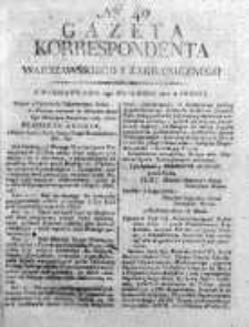 Korespondent Warszawski Donoszący Wiadomości Krajowe i Zagraniczne 1810, Nr 40