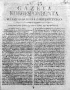 Korespondent Warszawski Donoszący Wiadomości Krajowe i Zagraniczne 1810, Nr 43