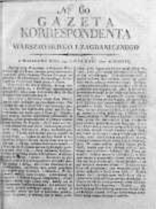Korespondent Warszawski Donoszący Wiadomości Krajowe i Zagraniczne 1810, Nr 60