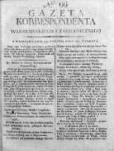 Korespondent Warszawski Donoszący Wiadomości Krajowe i Zagraniczne 1810, Nr 66