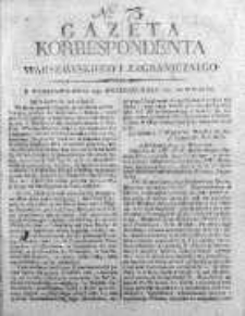 Korespondent Warszawski Donoszący Wiadomości Krajowe i Zagraniczne 1810, Nr 73