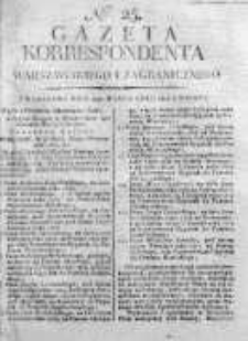 Korespondent Warszawski Donoszący Wiadomości Krajowe i Zagraniczne 1812, Nr 25