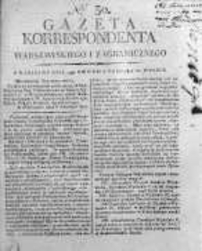 Korespondent Warszawski Donoszący Wiadomości Krajowe i Zagraniczne 1812, Nr 30