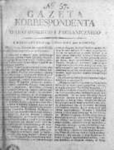 Korespondent Warszawski Donoszący Wiadomości Krajowe i Zagraniczne 1812, Nr 57