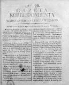 Korespondent Warszawski Donoszący Wiadomości Krajowe i Zagraniczne 1812, Nr 76