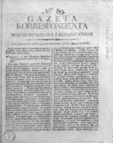 Korespondent Warszawski Donoszący Wiadomości Krajowe i Zagraniczne 1812, Nr 89