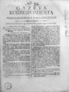 Korespondent Warszawski Donoszący Wiadomości Krajowe i Zagraniczne 1812, Nr 94