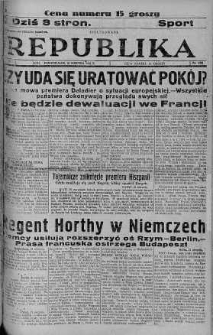Ilustrowana Republika 22 sierpień 1938 nr 229