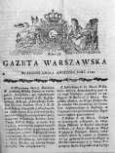 Gazeta Warszawska 1790, Nr 28