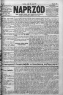 Naprzód. Czasopismo polityczne i społeczne. - Organ partyi socyal-demokratycznej 1911, R. XX, Nr 117