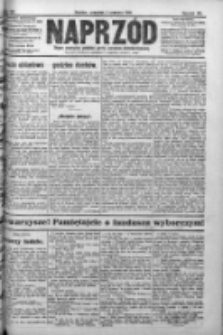 Naprzód. Czasopismo polityczne i społeczne. - Organ partyi socyal-demokratycznej 1911, R. XX, Nr 123