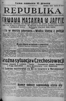 Ilustrowana Republika 27 sierpień 1938 nr 234