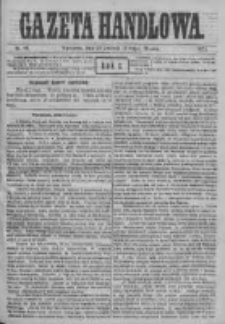 Gazeta Handlowa. Pismo poświęcone handlowi, przemysłowi fabrycznemu i rolniczemu, 1871, Nr 96