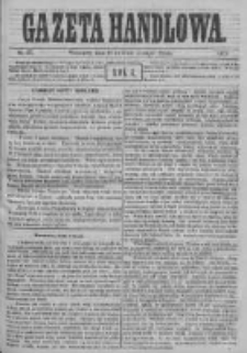 Gazeta Handlowa. Pismo poświęcone handlowi, przemysłowi fabrycznemu i rolniczemu, 1871, Nr 97