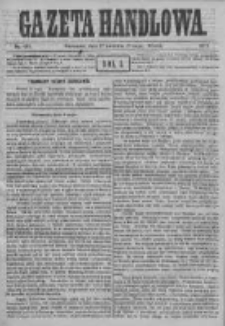 Gazeta Handlowa. Pismo poświęcone handlowi, przemysłowi fabrycznemu i rolniczemu, 1871, Nr 101