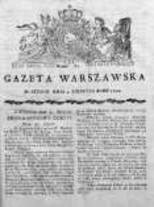 Gazeta Warszawska 1790, Nr 62