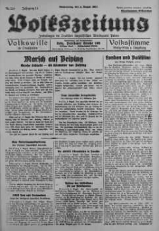 Volkszeitung 5 sierpień 1937 nr 213