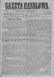 Gazeta Handlowa. Pismo poświęcone handlowi, przemysłowi fabrycznemu i rolniczemu, 1871, Nr 112