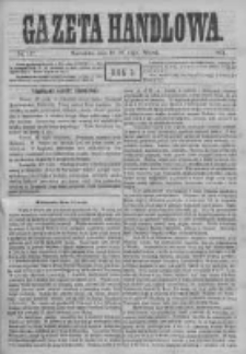 Gazeta Handlowa. Pismo poświęcone handlowi, przemysłowi fabrycznemu i rolniczemu, 1871, Nr 117
