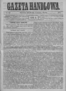 Gazeta Handlowa. Pismo poświęcone handlowi, przemysłowi fabrycznemu i rolniczemu, 1871, Nr 123