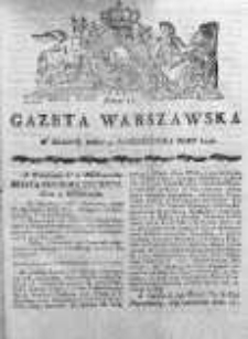 Gazeta Warszawska 1790, Nr 81