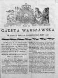 Gazeta Warszawska 1790, Nr 83