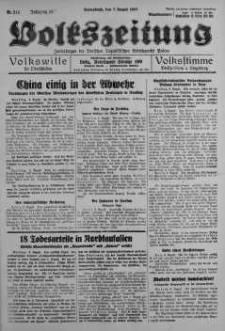 Volkszeitung 7 sierpień 1937 nr 215