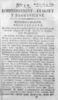 Korespondent Warszawski Donoszący Wiadomości Krajowe i Zagraniczne 1793, Nr 13