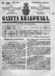 Gazeta Krakowska 1840, III, Nr 193